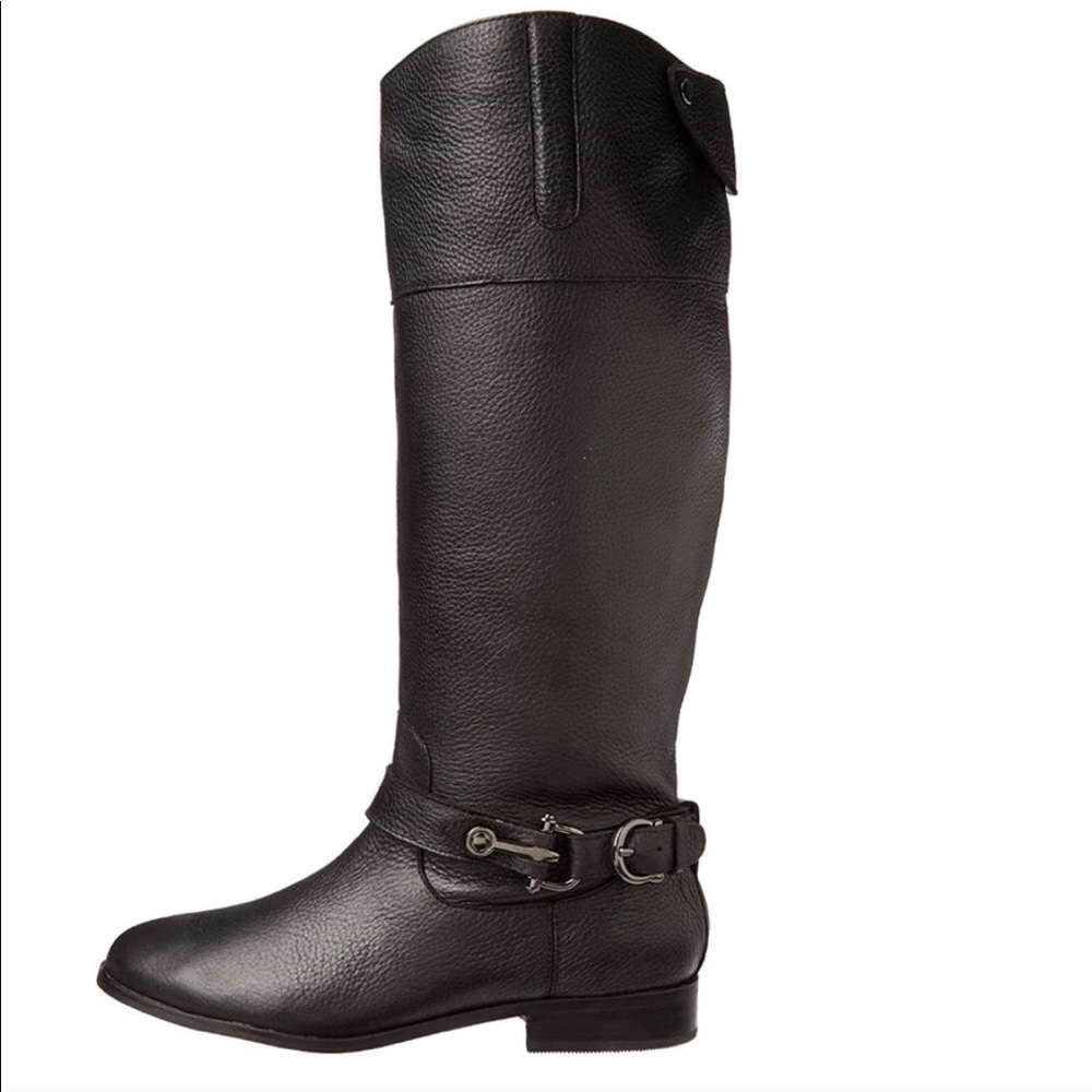 VINTAGE DOLCE VITA Channy Riding Moto Boot - Black 6.5
